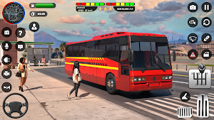 City Coach Simulator Bus Game Screenshot 3