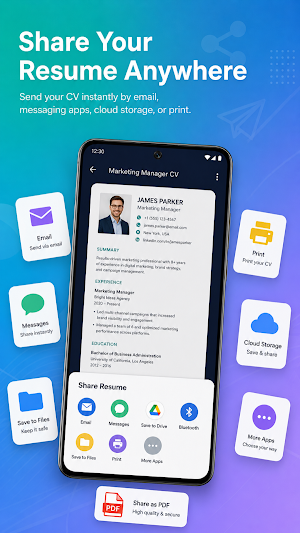 Resume Builder: CV Maker Screenshot 2