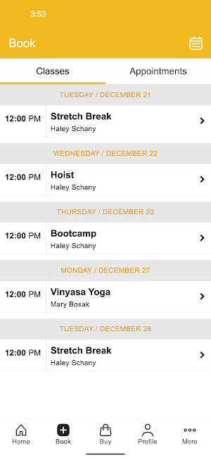 Cloud 9 Fitness - McDonalds Screenshot 1