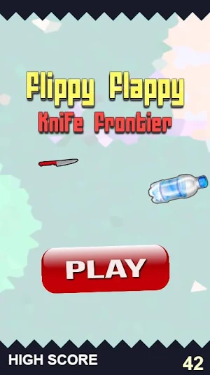 Flippy Flappy Knife Frontier S Screenshot 3
