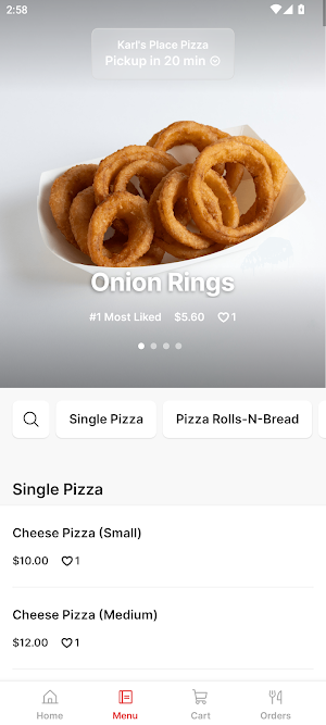 Karl's Place Pizza Screenshot 1