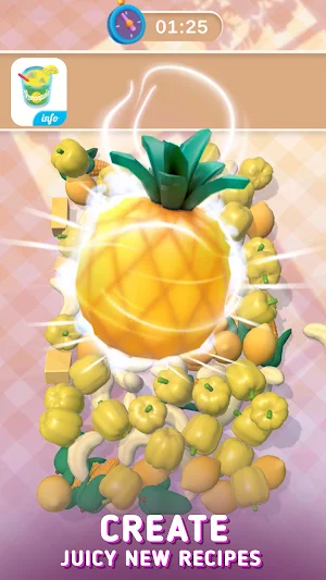 Merge Foodie 3D Screenshot 1
