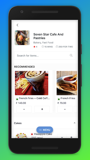 Foodizm - Food Delivery Servic Screenshot 1