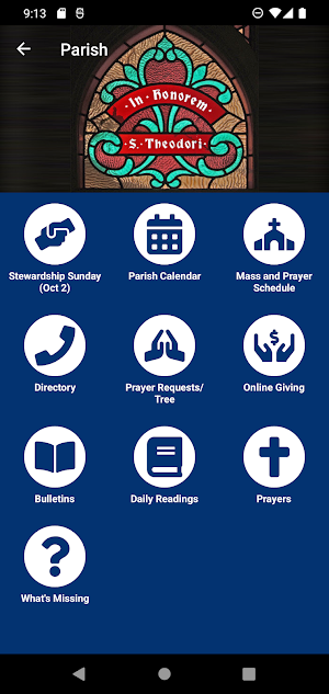 Saint Theodore Parish Screenshot 1