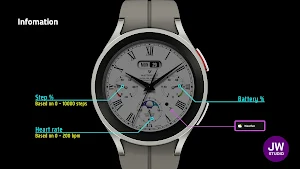 JW108 jwstudio watchface Screenshot 1