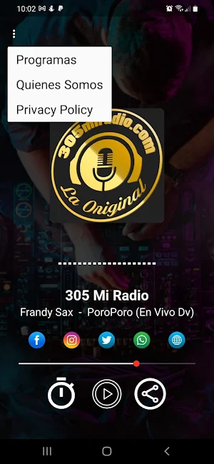 305 Mi Radio Screenshot 2