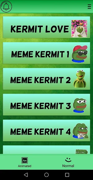 Kermit the frog Meme Stickers Screenshot 0