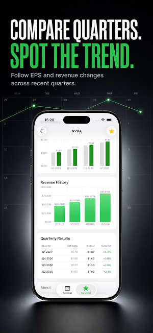 Earnings Beat Screenshot 3