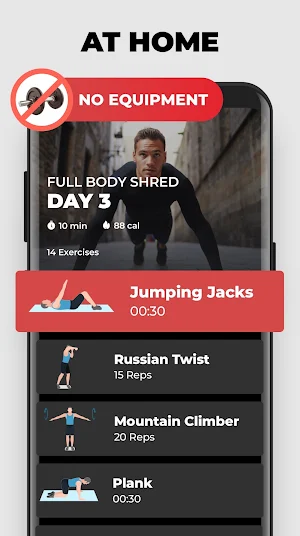 Fitness Coach Free: Workout Planner & Weight Loss Screenshot 3