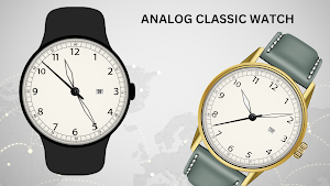 Analog Classic Watch Face Screenshot 2
