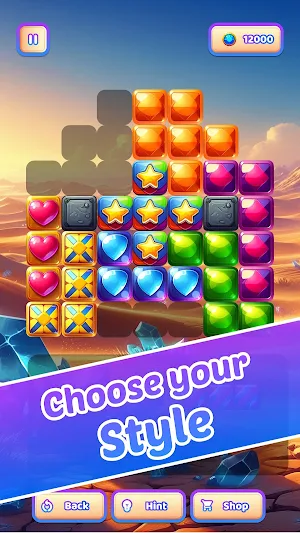 Gemstone - Block Puzzle Screenshot 3