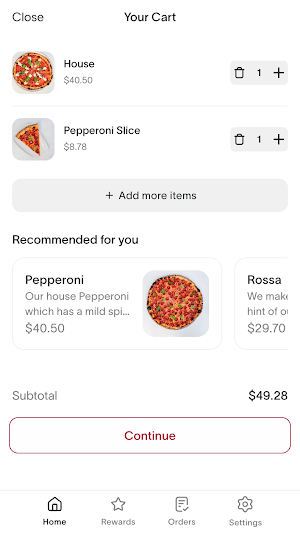 Flour Pizzeria & Cafe Screenshot 2