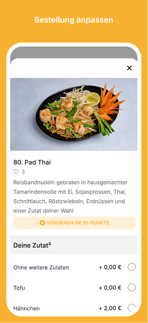 Smile - Thai Food Screenshot 2
