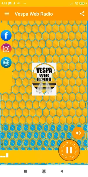 Vespa Web Rádio Screenshot 1