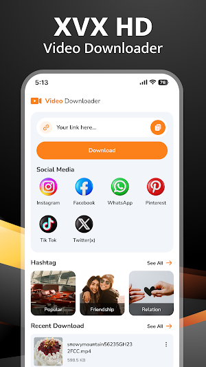 XVX HD Video Downloader Screenshot 0