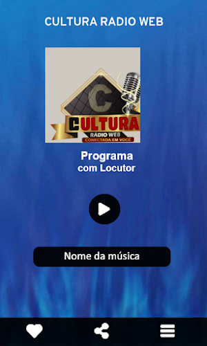Cultura Rádio Web Screenshot 1