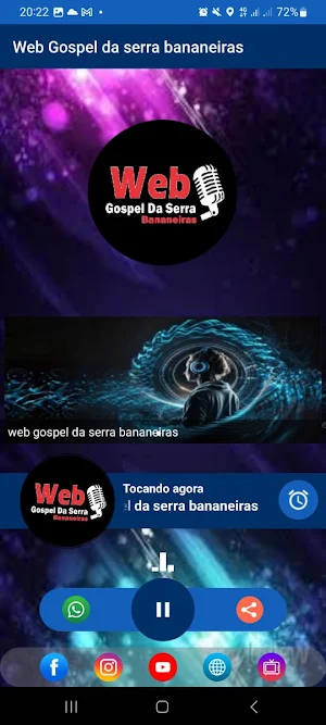 Web Gospel da Serra Bananeiras Screenshot 2