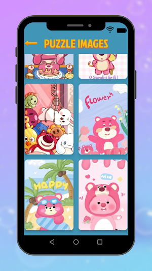 Cute Pink Bear Jigsaw Puzzle Screenshot 2