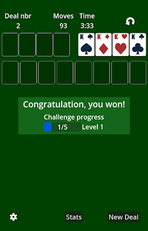 Open FreeCell Screenshot 1