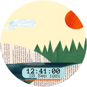 Watch Face Minimal Wear Os Screenshot 3