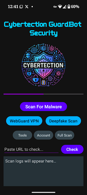 Cybertection GuardBot Security Screenshot 0