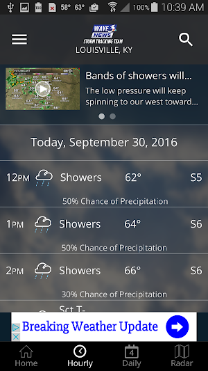 WAVE 3 Louisville Weather Screenshot 2