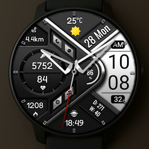 Lifopt Hybrid Watch Face Screenshot 1