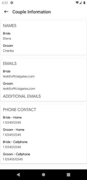 ParadiseBride - Planner Screenshot 3