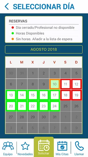 Clínica Clavero Screenshot 2