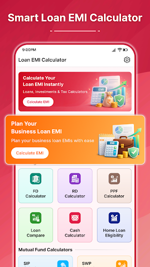 Loan EMI Calculator – Finance Screenshot 0