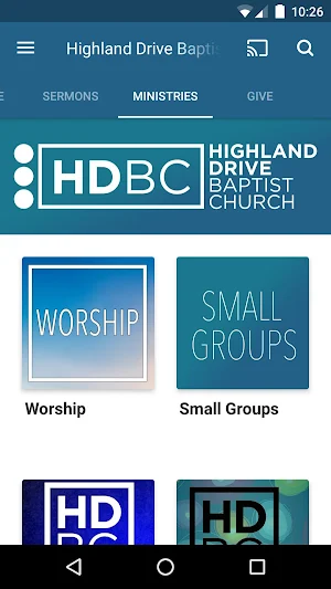 Highland Drive Baptist Church Screenshot 2