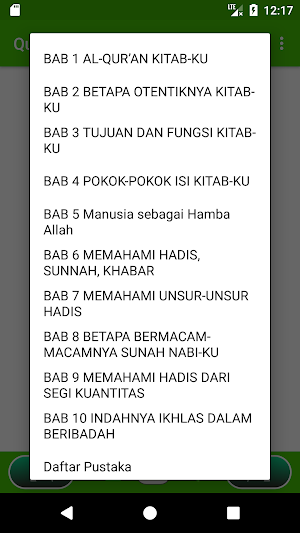 Alquran Hadist MA Kelas 10 Kur13 Screenshot 1