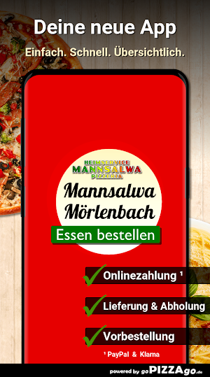 Pizzeria Mannsalwa Mörlenbach Screenshot 0