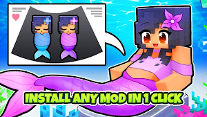 Mermaid Tail Mod for Minecraft Screenshot 1