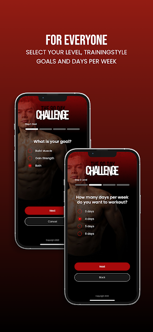 90 Day Challenge Screenshot 2