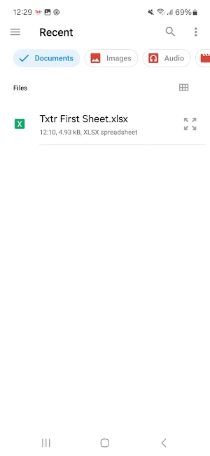 Texter Ace : Excel to SMS Screenshot 1