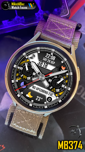 Analog Watch Face MB374 Screenshot 0