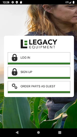Legacy Customer Portal Screenshot 0