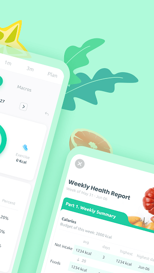 EZ Calorie Counter - Your Diet & Fitness Helper Screenshot 1