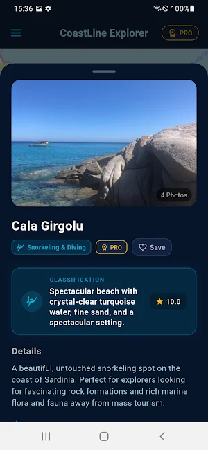 CoastLine Explorer Screenshot 2