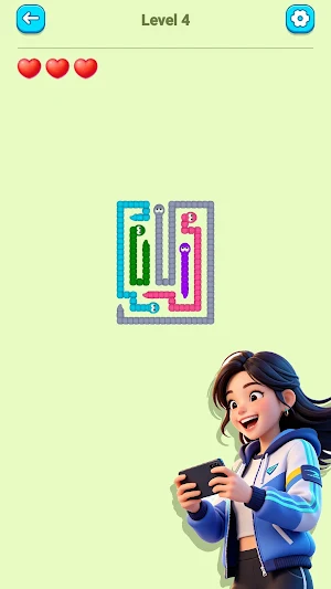 Snake Arrow Line Escape Screenshot 2