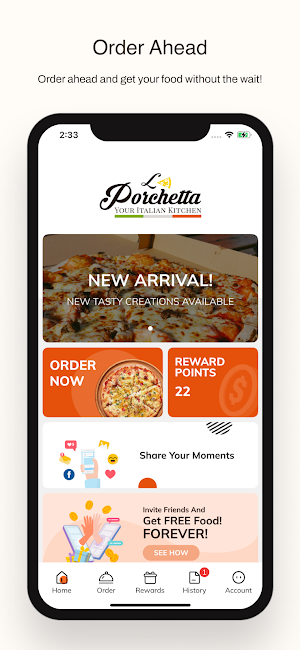 La Porchetta Kitchen Screenshot 0