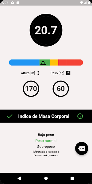 IMC Calculadora Screenshot 0