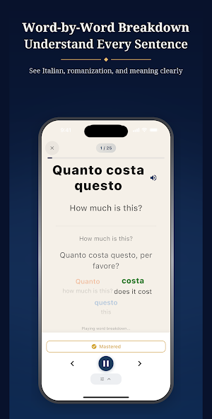 Learn Italian: 1000 Words Screenshot 3