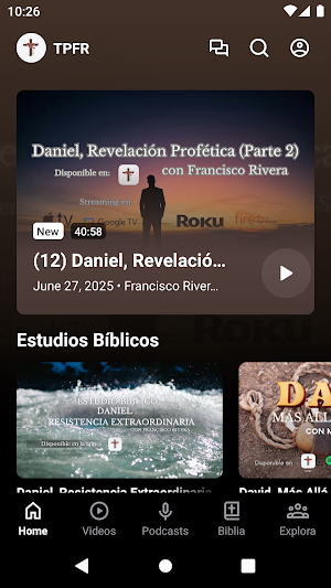 Tres Palabras Francisco Rivera Screenshot 0