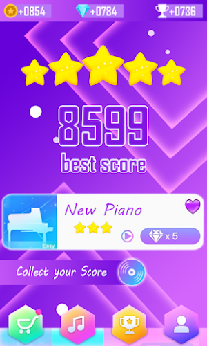 Bella Ciao Piano Tiles Game Screenshot 3