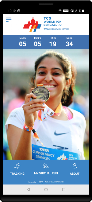 TCS World 10K Bengaluru 2020 Screenshot 1