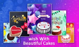Write Name on Birthday Cake Screenshot 2