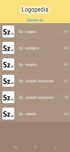 Logopedia : ćwiczenia  [PMQ] Screenshot 3