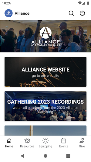 Alliance of Reformed Churches Screenshot 0